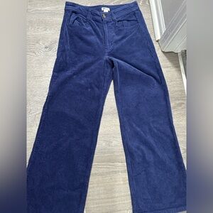 Billabong Blue Corduroy Pants